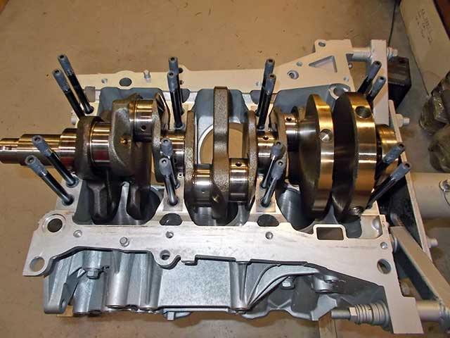 crank and main studs